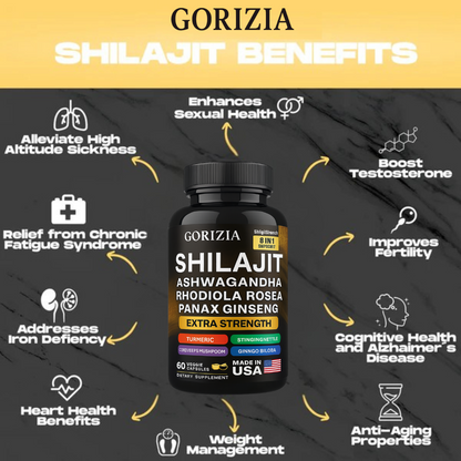 Gorizia® Shilajit Daily Energy & Recovery