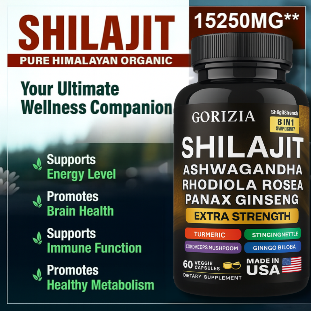 Gorizia® Shilajit Daily Energy & Recovery