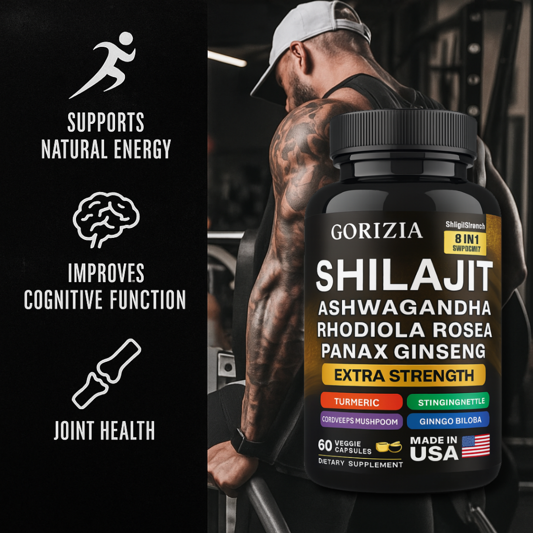 Gorizia® Shilajit Daily Energy & Recovery