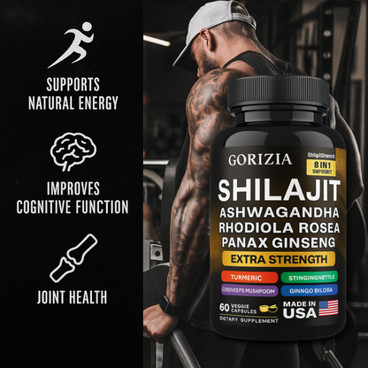 Gorizia® Shilajit Daily Energy & Recovery