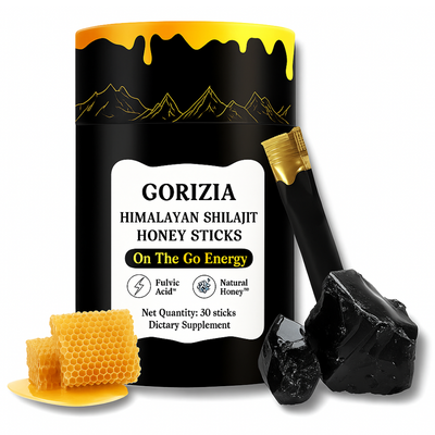 Gorizia® Shilajit Honey 85+ Minerals, Endless Energy