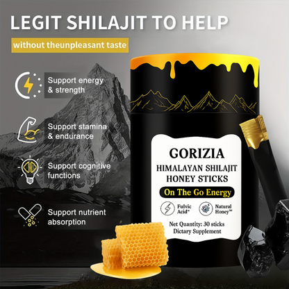 Gorizia® Shilajit Honey 85+ Minerals, Endless Energy
