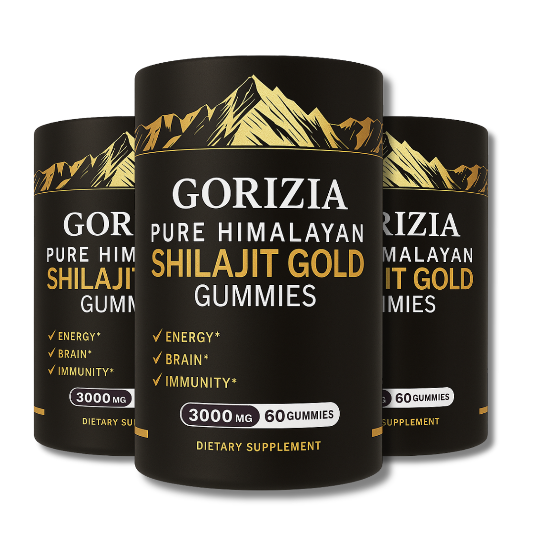 GORIZIA® Shilajit Gummies Unlock Himalayan Energy & Power
