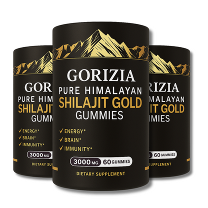 GORIZIA® Shilajit Gummies Unlock Himalayan Energy & Power
