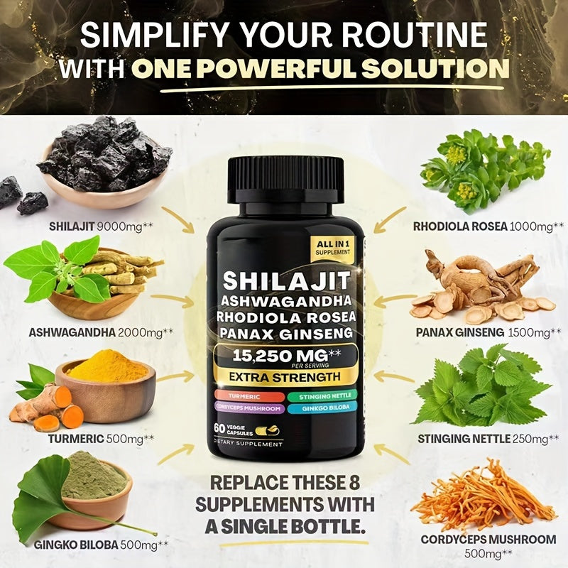 Gorizia® Shilajit Daily Energy & Recovery
