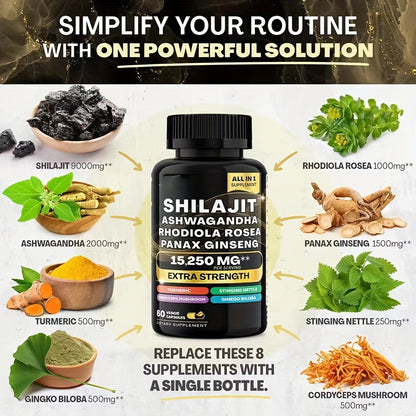 Gorizia® Shilajit Daily Energy & Recovery