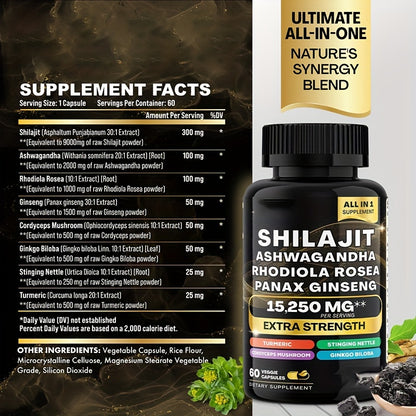 Gorizia® Shilajit Daily Energy & Recovery