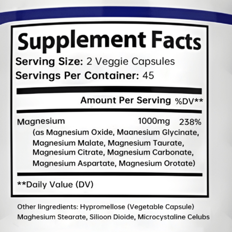 Gorizia® MAGNESIUM COMPLEX Wellness Capsules