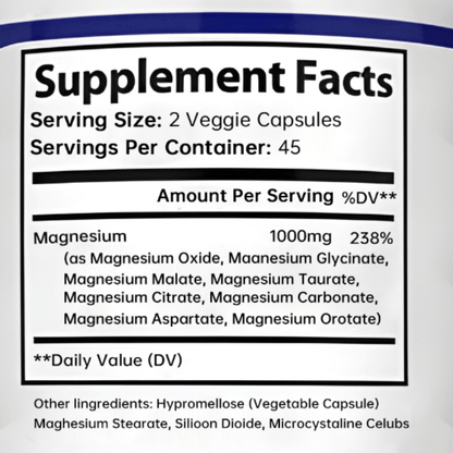 Gorizia® MAGNESIUM COMPLEX Wellness Capsules